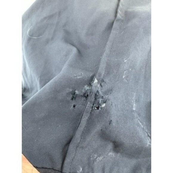 Mac Duggal Navy Blue Sequin Beaded Sleeveless Formal Gown Dress Size 8 - Picture 13 of 14